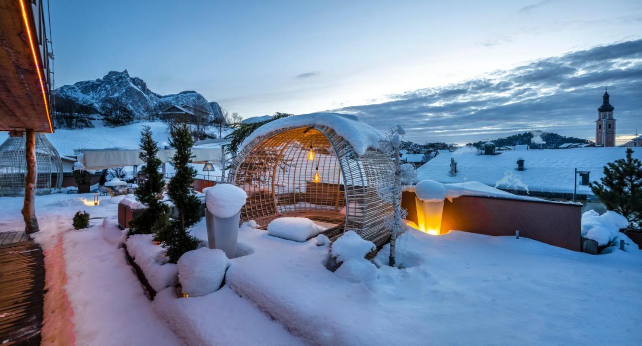 Abinea Dolomiti Romantic Spa Castelrotto Ngoại thất bức ảnh