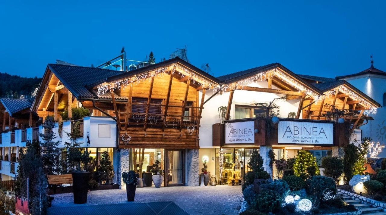 Abinea Dolomiti Romantic Spa Castelrotto Ngoại thất bức ảnh