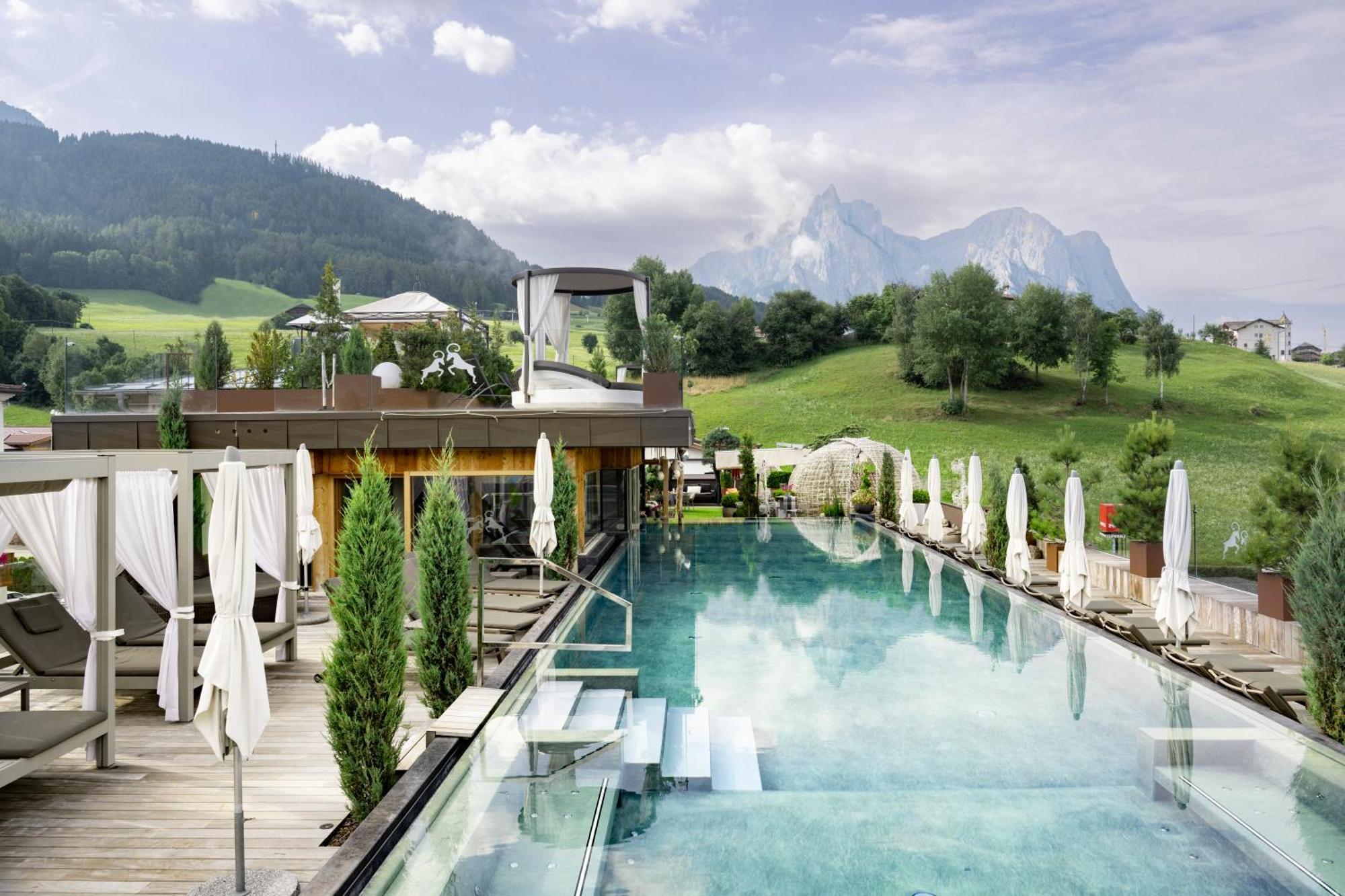 Abinea Dolomiti Romantic Spa Castelrotto Ngoại thất bức ảnh
